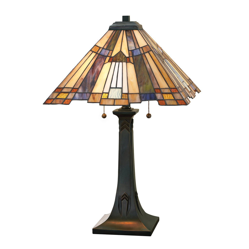 Inglenook 2 Light Table Lamp - Quoizel