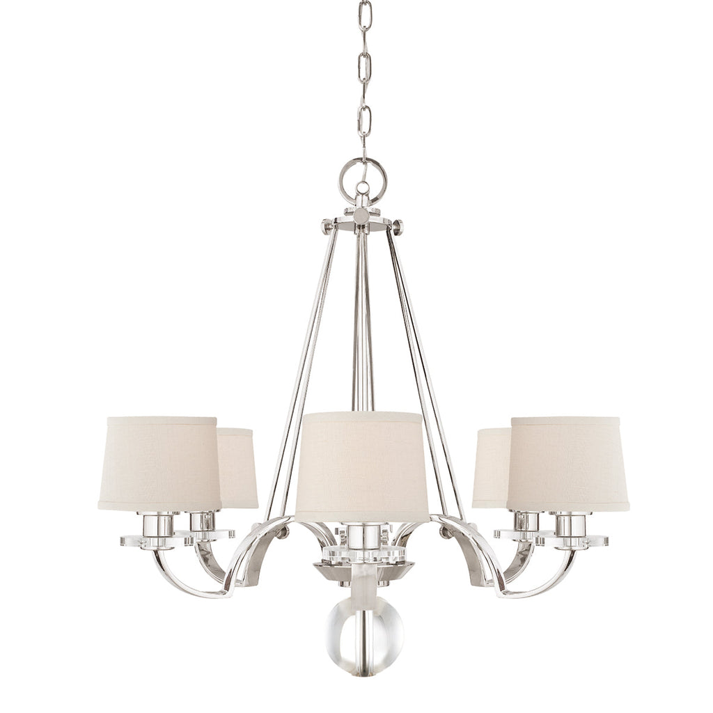 Uptown Sutton Place 6 Light Chandelier - Quoizel