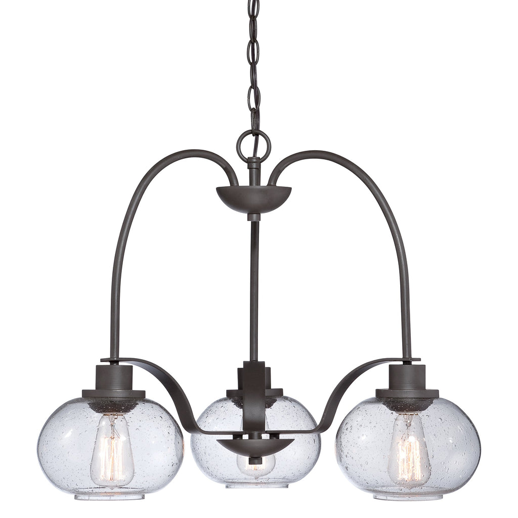 Trilogy 3 Light Chandelier - Quoizel