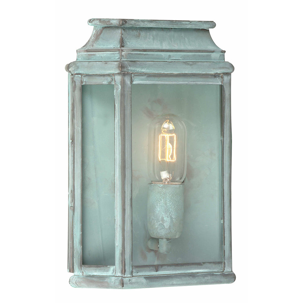 St Martins 1 Light Wall Lantern - Verdigris - Elstead Lighting