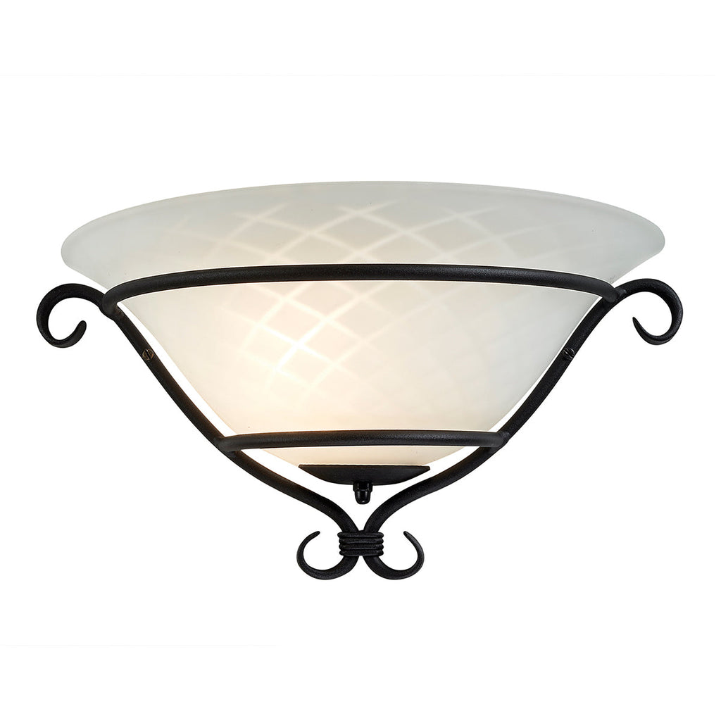 Torchiere 1 Light Wall Uplighter - Elstead Lighting