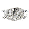 Abacus 5 Light 500MM G9 Square Flush by Dar Lighting