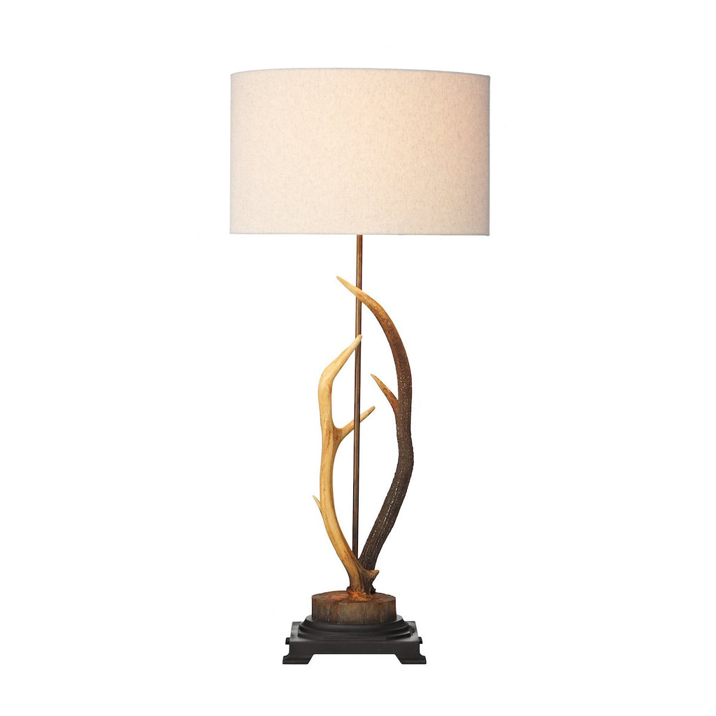 Antler Table Lamp complete with Shade by David Hunt Lighting