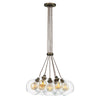 Apollo 7 Light Pendant in antique brass by David Hunt Lighting