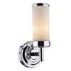 Century Single Wall Light Polished Chrome IP44 by Dar Lighting