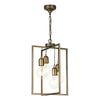 Chiswick Antique Brass 4Lt Pendant by David Hunt Lighting