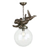 Cupid Single Pendant Clear Glass by David Hunt Lighting