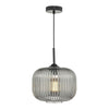 dar-lighting-demarius-1-light-pendant-black-and-smoked-glass