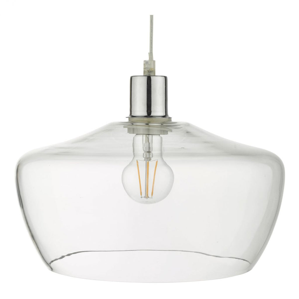 dar-lighting-fidella-easy-fit-clear-glass