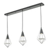 dar-lighting-gianni-3-light-pendant-black,-polished-chrome-&-glass