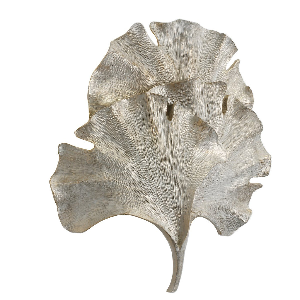 Gingko 1 light wall light in cream gold by David Hunt Lighting