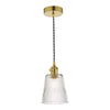 dar-lighting-hadano-1-light-pendant-natural-brass-with-ribbed-glass-shade