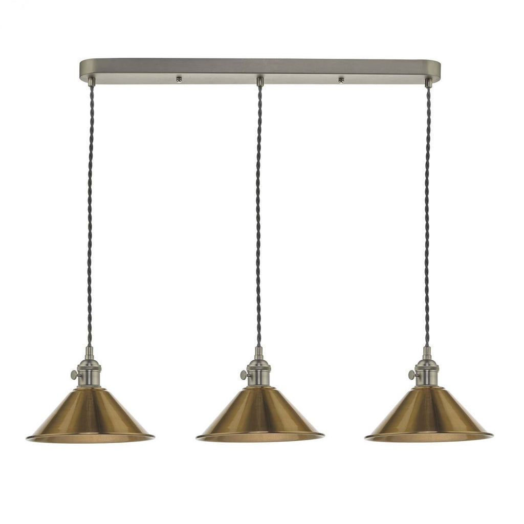 dar-lighting-hadano-3-light-suspension-antique-chrome-with-brass-shades