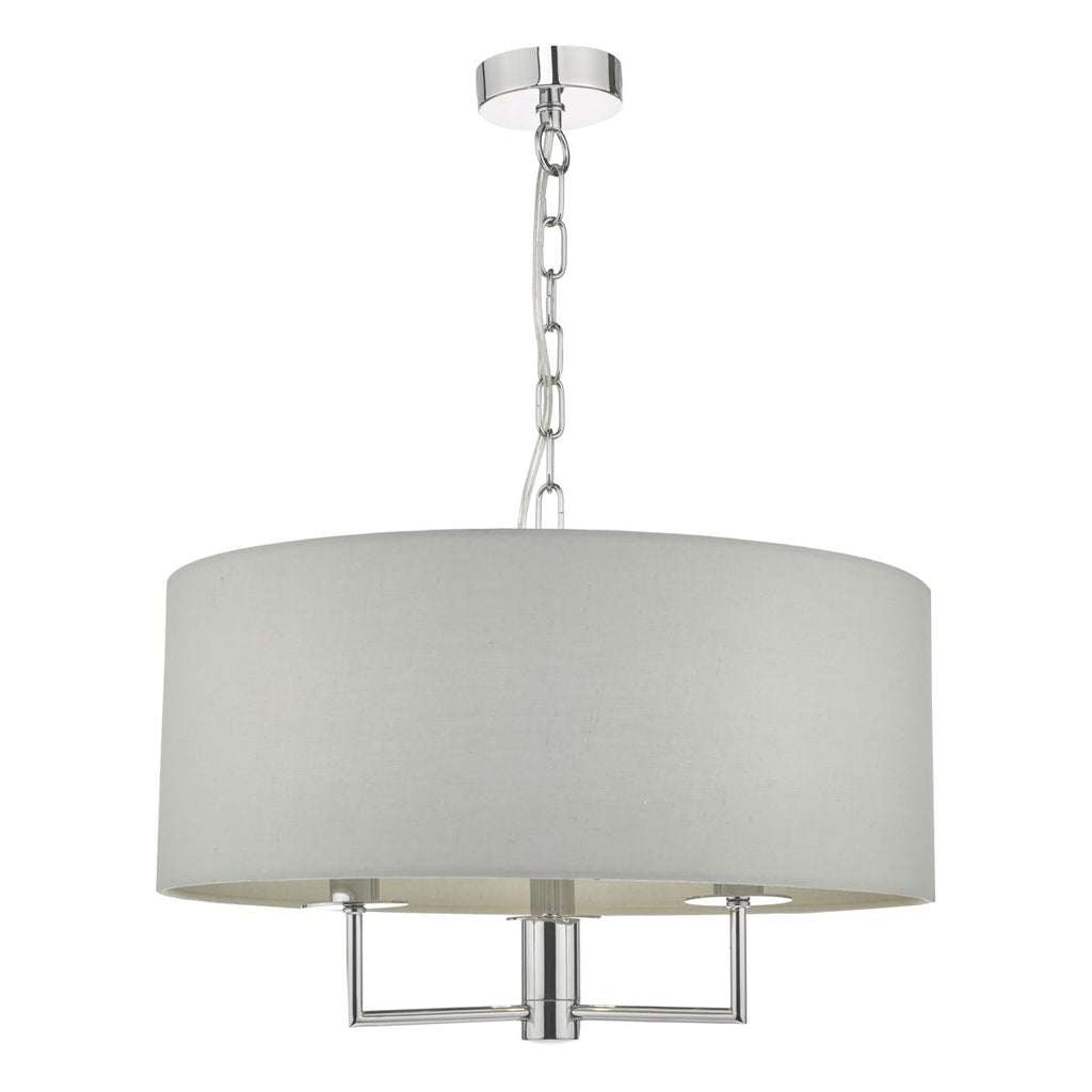 dar-lighting-jamelia-3lt-pendant-polished-chrome-&-grey