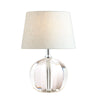 Lydia Hand-Cut Faceted Crystal Glass Globe Table Lamp Base Petite by Laura Ashley