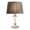 Carson Antique Brass & Crystal Table Lamp Base Small by Laura Ashley