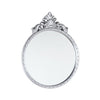 Overton Ornate Mirror Silver by Laura Ashley