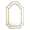 Braxton Rectangle Mirror With Champagne Edging by Laura Ashley