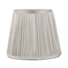 Hemsley Silk Shade Silver 5 inch