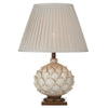 Layer Table Lamp Cream Large complete with Shade by Dar Lighting