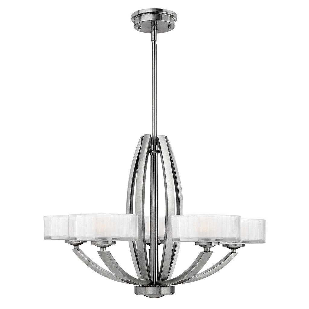 Meridian 5 Light Chandelier - Hinkley Lighting