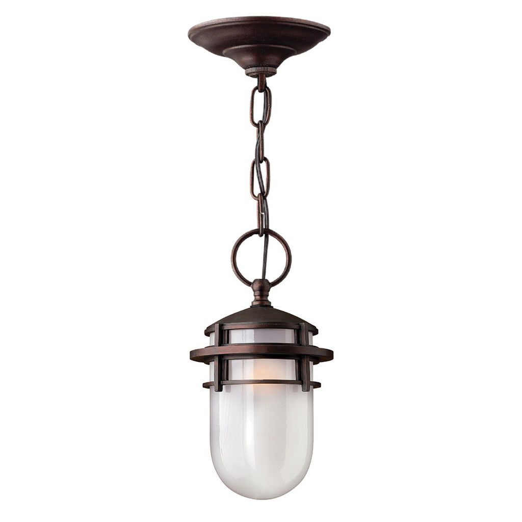 Reef 1 Light Chain Lantern Victorian Bronze - Hinkley Lighting