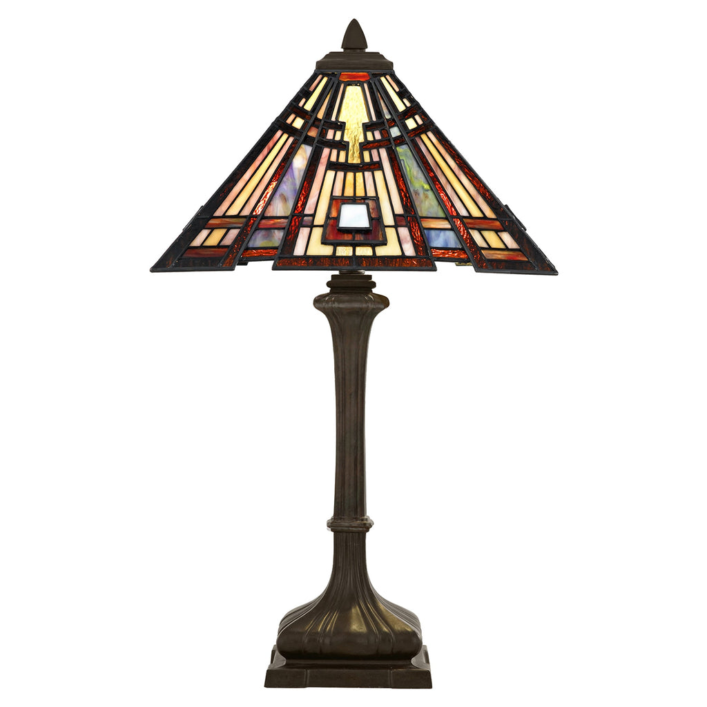 Classic Craftsman 2 Light Table Lamp - Quoizel